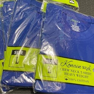 Blue Crew Neck T-Shirt